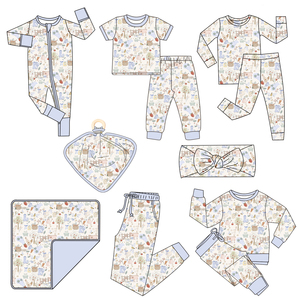 Tre viscose mềm bé Jumpsuit Đồ ngủ sơ sinh ngủ cậu bé cô gái quần áo in tùy chỉnh bé Rompers - Product Image 1