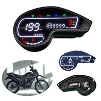Spidometer Digital, Odometer, Tachometer untuk Sepeda Motor Dual Sport Italika DM150 DM200 DM250X