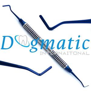Juego de Instrumentos Dentales de Composite Azul con Recubrimiento de Titanio Dogmatic Insternational DM007, 6 Piezas, Antiadherentes, Super Plugger, Scalers - Product Image 3