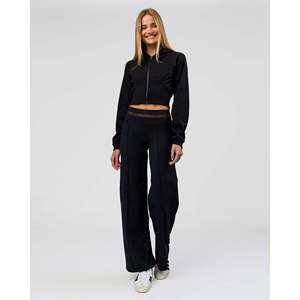 Pantalon large pour femme - Noir - Product Image 2