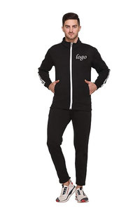 wholesale tracksuits Custom logo design men sportswear tracksuit jogger 2 piece set printed tracksuits for men - Product Image 5