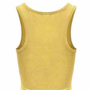 Vêtements décontractés 2025 meilleure vente couleur personnalisée plaine femmes débardeurs nouvelle mode adulte rayé conception femmes débardeur Oem Service - Product Image 3