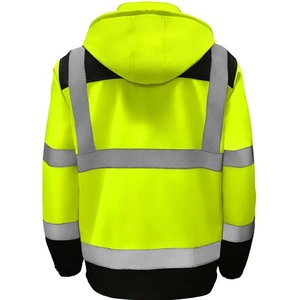 เสื้อแจ็กเก็ตความปลอดภัยบนท้องถนนกันน้ำ EN ISO 20471 Class 1ไฟ LED สะท้อนแสงสำหรับฤดูหนาว zohsub - Product Image 2