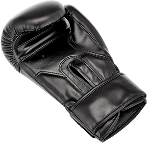 Guantes de boxeo de cuero PU con logo personalizado, guantes de boxeo de diseño OEM - Product Image 5