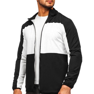 Stylish Formal Slimfit Winter Windbreaker <b>Jackets</b> Super Quality Custom Designs Zip Breathable Quick Dry Front <b>Men's</b> Wholesale - Product Image 3