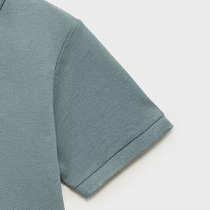 Vente en gros d'usine de polos pour enfants 100% coton, t-shirts de polo décontractés avec logo imprimé et personnalisable pour garçons et filles - Product Image 4