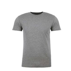 Camisetas de verano de calle de punto de algodón 100% con cuello redondo de ajuste Regular para hombre de etiqueta privada transpirables de secado rápido de talla grande - Product Image 3