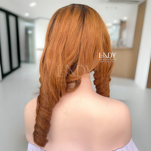 Vendeur en gros qualité de luxe brut rebondissant couleur perruques HD dentelle cheveux humains vietnamiens - Product Image 4