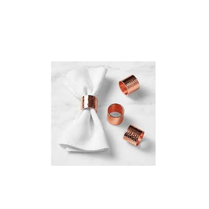 Soporte de anillo de cobre de alta calidad para servilletas, utensilios de cocina, restaurantes, producto de venta - Product Image 1