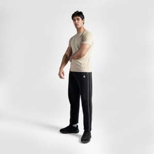 เสื้อยืดสีเบจเฮอริเทจสำหรับออกกำลังกายในยิม ชุดยิมนาสติก - Product Image 4