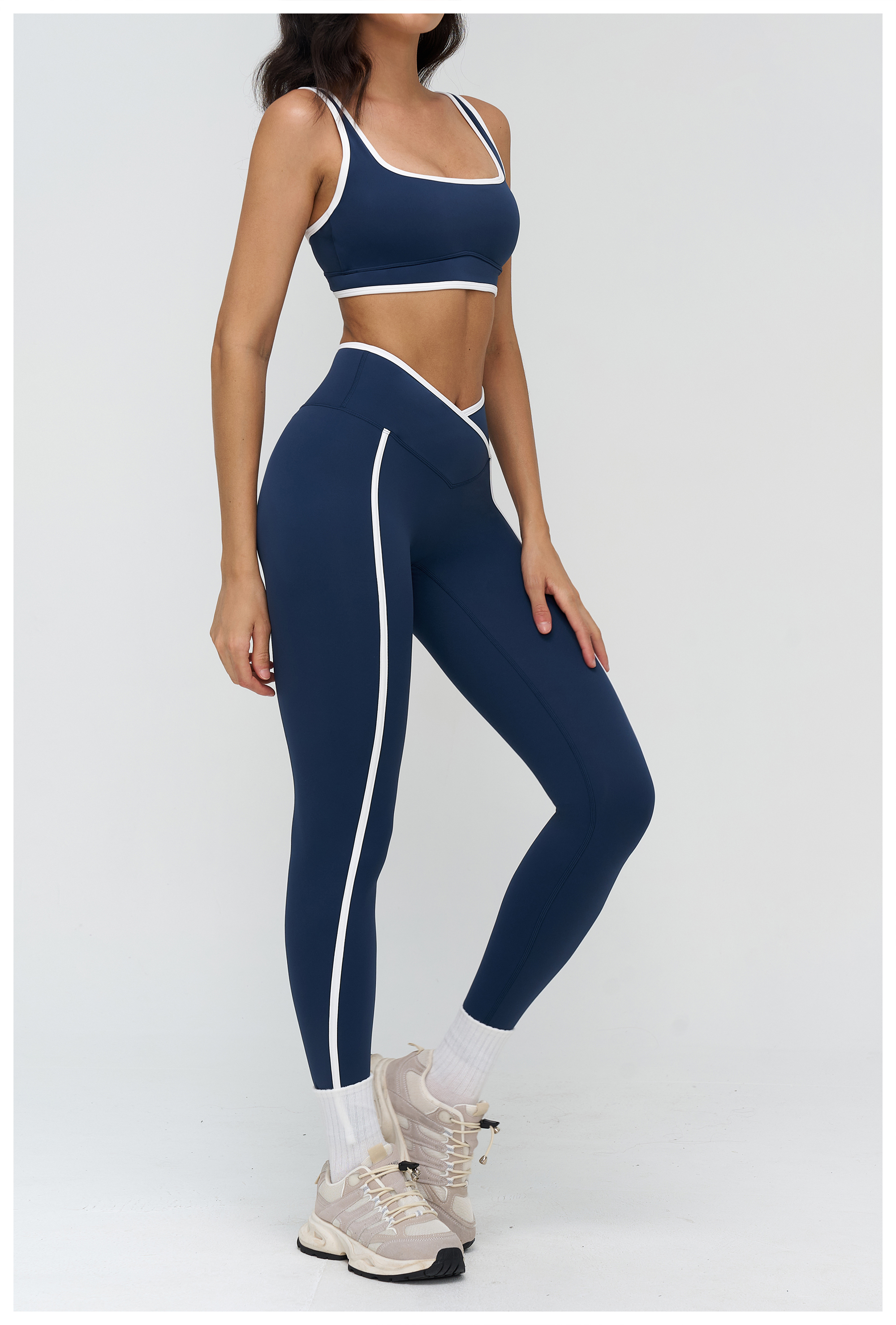 Blue Bra-1+ Shorts