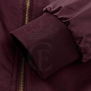 Meilleur prix, blouson bombardier à col montant confortable pour homme avec logo à l'avant, marque privée, vêtements respirants pour l'extérieur - Product Image 5