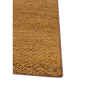 Alfombra Rectangular Hecha a Mano Abrash ADWV-13078 de Lana y Viscosa con Diseño de Patchwork en Rojo y Naranja para Dormitorio - Product Image 4