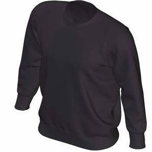 2025 sudaderas de manga larga de tela de algodón 100% con estilo para hombre superventas, ropa de invierno informal duradera, logotipo personalizado sólido - Product Image 3