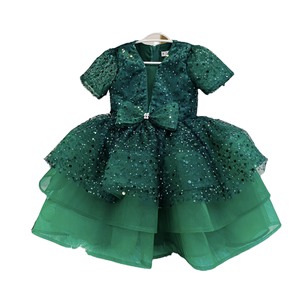 TOP SELLER Party <strong>Dress</strong> <strong>for</strong> Girl <strong>Pageant</strong> Birthday Party <strong>Dress</strong> Designed With Multi-layered Sequin Fabric Support ODM/OEM - Product Image 1