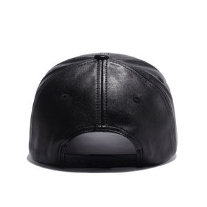 Casquette de baseball en cuir embossé respirant de haute qualité pour hommes, modèle de chapeaux - Product Image 2