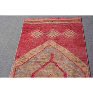 <span class=keywords><strong>Tappeto</strong></span> Vintage Patchwork in lana 2.5X9.4 ft turco a trama piatta <span class=keywords><strong>tappeto</strong></span> da soggiorno <span class=keywords><strong>rosso</strong></span> <span class=keywords><strong>e</strong></span> <span class=keywords><strong>Beige</strong></span> con supporto in lattice - Product Image 3