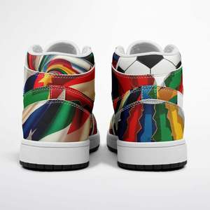 Chaussures de football montantes Goal-line Graffiti avec technologie Motion - Product Image 5