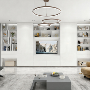 ตู้วาง<span class=keywords><strong>ทีวี</strong></span> LED รุ่น BOSNiE แบบติดผนัง ดีไซน์ทันสมัย ผลิตจากไม้เคลือบเงา เป็นมิตรต่อสิ่งแวดล้อม เหมาะสำหรับห้องนั่งเล่น - Product Image 3