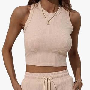 Summer Two Piece Outfits for <b>Women</b> Biker <b>Shorts</b> Sets Ladies Active Wear Tracksuits Solid Ladies Summer 2025 <b>Shorts</b> Suit Fitted - Product Image 5