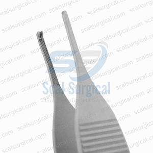 Pinzas Adson 1x2 con Puntas Cruzadas Serradas, Instrumentos de Precisión para Cirugía Quirúrgica/Plástica - Product Image 3