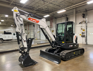 2024 Bobcatt E55 R-2 série pelle compacte Doosan moteur 2023 E60 Mini pelle ensacheuse 7 tonnes poids de fonctionnement pompe à moteur à noyau - Product Image 5