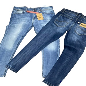 Professional OEM <b>Jeans</b> Manufacturer Custom Logo Business Men Denim Pants with Patches Acid Wash and Modern Cuts - Product Image 3