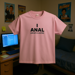 Camiseta de manga corta con estampado divertido de meme peculiar, unisex, para adultos, con cuello redondo, no es una camiseta con diseño de linterna. - Product Image 3