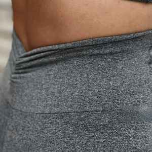 กางเกงโยคะเอวสูงไร้รอยต่อสำหรับผู้หญิงกางเกงออกกำลังกายขายาวระบายอากาศได้ดี - Product Image 6