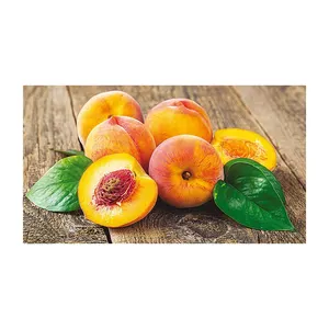 Sabor Frutado Deliciosos Pudins De Pêssego Saudável Comida Orgânica Natural Pêssego Fruta Fresca Para Alta Qualidade