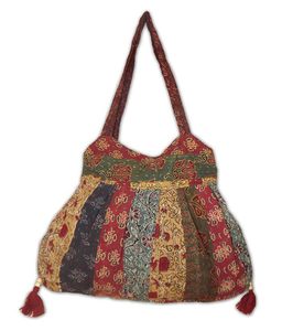 Bolsos Tote de Algodón de Diseño Moderno, Estilo Boho para Mujer, Color Sólido, Personalizables, de la Mejor Calidad, Hechos en India, para Todas las Temporadas - Product Image 1
