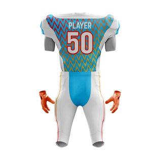 Uniforme de football américain Maillots et shorts de haute qualité respirants avec impression par sublimation Options de taille supérieure - Product Image 3