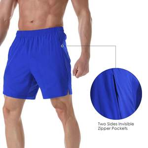 Shorts de sport personnalisés pour hommes de nouveau style 70% Polyester 30% Spandex Training Outdoor Mountaineering Quick Dry Men's Gym Shorts - Product Image 3