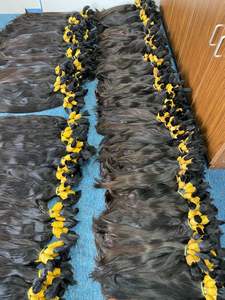 Cabello de bebé, cabello sin procesar, paquetes de cabello vietnamita 100%, cutícula Natural alineada, venta al por mayor, virgen, crudo, camboyano, 10 "-50" - Product Image 3