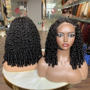 Peluca de Cabello Humano con Encaje Frontal 5x5 de 16 Pulgadas, Rizado Estilo Rosa Birmana, Cabello Súper Doble, Rizos Realistas de Alta Calidad - Product Image 3