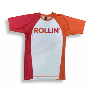 Custom Short Sleeve <b>Surf</b> Logo Mma Bjj Compression Shirt Sublimated Jiu Jitsu Rashguards Design Your Own Custom Rash Guard - Product Image 1