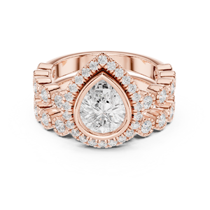 Bague en or 18 carats avec motif gravé - Product Image 2