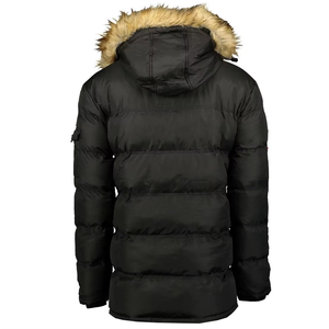 Veste parka pour homme en tissu respirant, doux et chaud, conçue pour la protection et le style en hiver - Product Image 5
