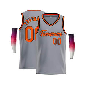 Maillot de basket-ball personnalisé vêtements de basket-ball pour hommes gilet de chemises de basket-ball à séchage rapide respirant en maille - Product Image 4