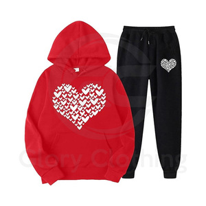 Nouveau Survêtement de sérigraphie confortable pour femmes avec écran de couleurs différentes pour les survêtements de sport et d'exercice - Product Image 2