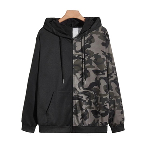 Prêt à expédier Sweats à capuche pour hommes Fabricants de vêtements Logo personnalisé couleur unie Sweats à capuche surdimensionnés en tricot Poids lourd vierge à vendre - Product Image 1