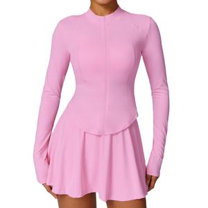 Chaqueta de Yoga sin Mangas para Mujer, Fresca, Cómoda, con Protección UV, de Secado Rápido, Transpirable, de Spandex/Nailon, para Entrenamiento al Aire Libre en Verano - Product Image 6