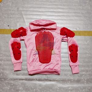 Sweat à Capuche de Moto en Polyester de Haute Qualité pour Hommes Meta Aramide Doublé Armure Hoodies ROSE pour Dames - Product Image 2