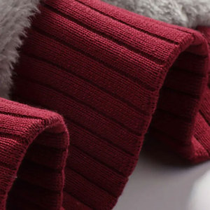 Wholesale Custom High Quality <b>Men</b> Thick Winter Full Zip Warm Faux Fur <b>Sherpa</b> Fleece Lined <b>Hoodie</b> <b>Men</b> - Product Image 3