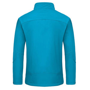 Men's Custom Logo Soft Shell Windbreaker Waterproof Outdoor <b>Work</b> Wear Uniform with <b>Fleece</b> Lining Canvas Polyester Jacket - Product Image 2