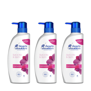 Prêt à expédier P & G Head & Shoulder Pump Bottle Thailand Exclusive Easy use sachet 370ml Smooth & Silky - Product Image 5