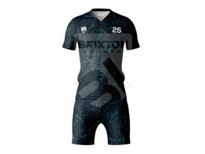 Conjuntos de ropa de fútbol transpirable y sostenible para hombre de talla personalizada al por mayor - Product Image 2