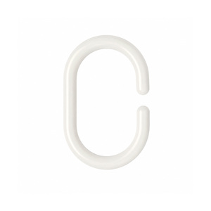 Anello Ovale per Tenda Doccia 18 mm. Blanca (Confezione da 100 Unità) - Product Image 1