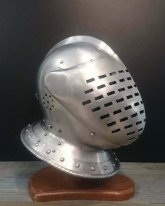 Casco de combate Medieval de acero de 18 calibre, personalizado, antiguo, hecho a mano - Product Image 6