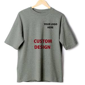 T-shirt ample en coton personnalisé pour hommes, haut oversize, fournisseur du Bangladesh, vente en gros - Product Image 3